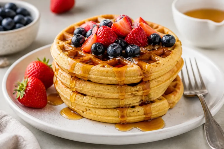 Low-Calorie Protein Waffles – A Light, Filling Breakfast You’ll Crave