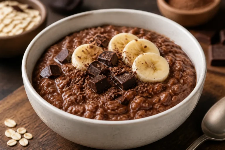 High Protein Chocolate Protein Oatmeal – A Cozy, Satisfying Breakfast