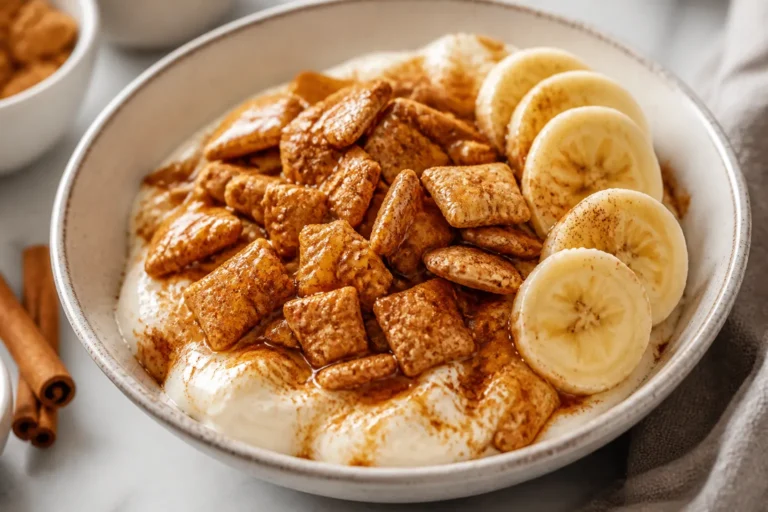 High Protein Cinnamon Crunch Yogurt Bowl – Simple, Satisfying, and Fast