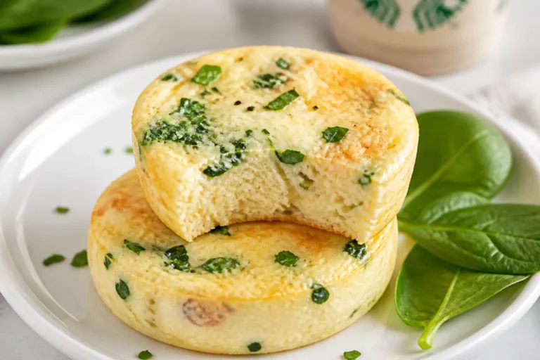 Low-Calorie Starbucks Egg Bite Copycat – Light, Fluffy, and Easy