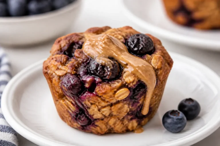 High Protein Blueberry Muffin Baked Oats – A Cozy, Satisfying Breakfast