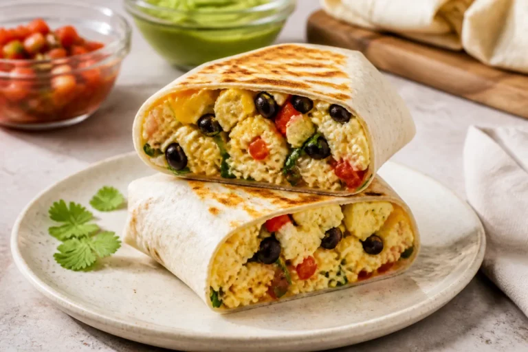 Low-Calorie Breakfast Meal Prep Burritos – Easy, Make-Ahead Morning Fuel