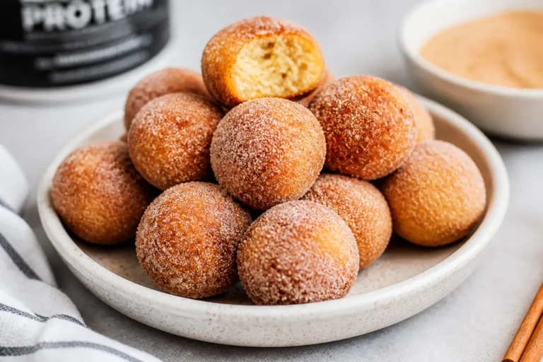 Low-Calorie Protein Donut Holes – A Light, Satisfying Treat