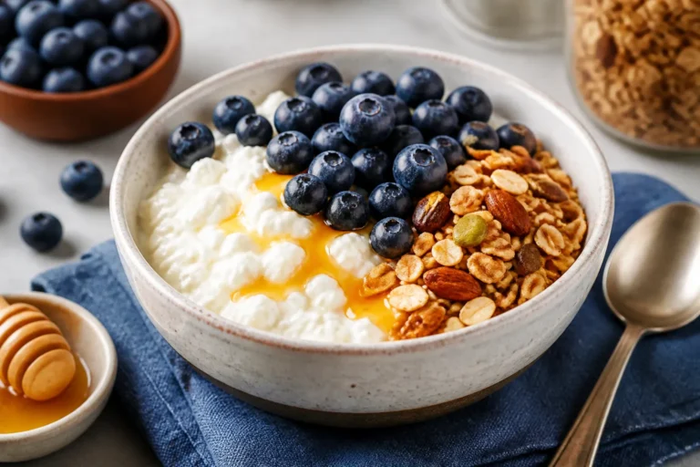 Cottage Cheese Blueberry Breakfast Bowl – Simple, Fresh, and Satisfying
