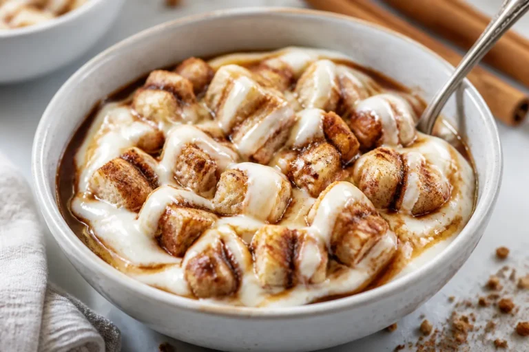 Greek Yogurt Cinnamon Roll Bowl – A Cozy, High-Protein Breakfast