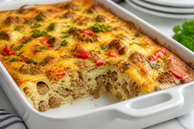 High Protein Turkey Breakfast Casserole – A Hearty, Make-Ahead Morning Meal