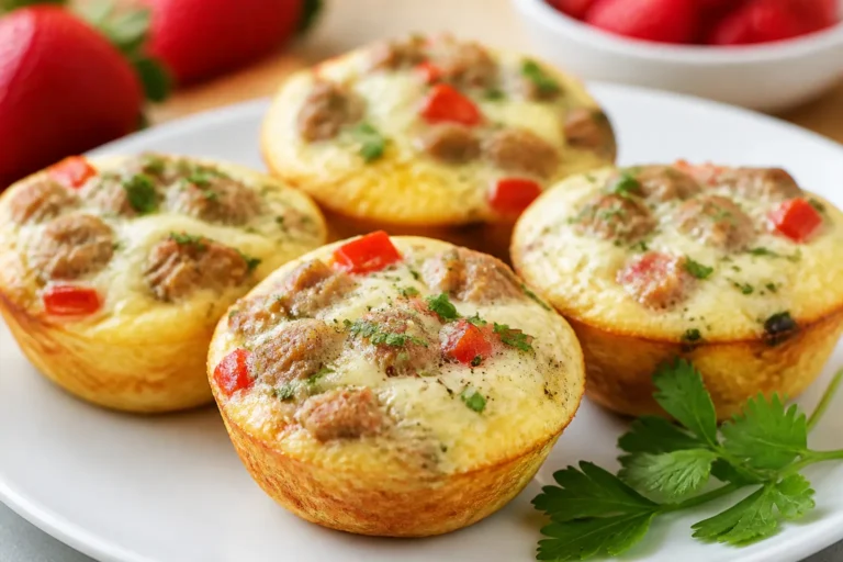 Egg White Turkey Sausage Muffins – A Simple, Protein-Packed Breakfast
