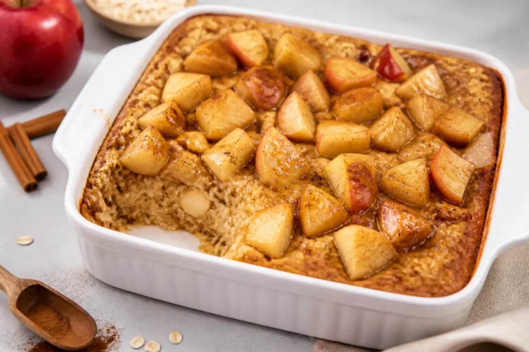High Protein Cinnamon Apple Bake – Cozy Flavor With a Nutritious Boost