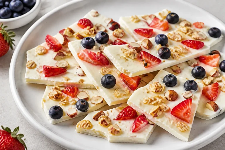 Greek Yogurt Protein Bark – A Simple, High-Protein Frozen Treat